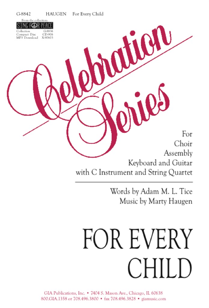 For Every Child - Guitar edition